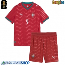 Maglie da calcio Portogallo Goncalo Ramos #9 Prima Maglia Bambino Mondiali 2026  Manica Corta (+ Pantaloni corti)